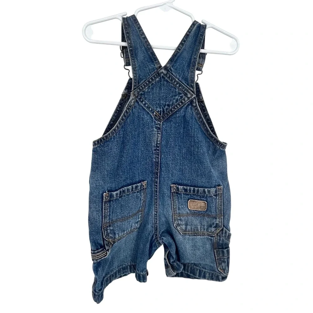 Overalls Bundle Baby 18M Blue Green Denim Corduroy Genuine Kids OshKosh Carters
